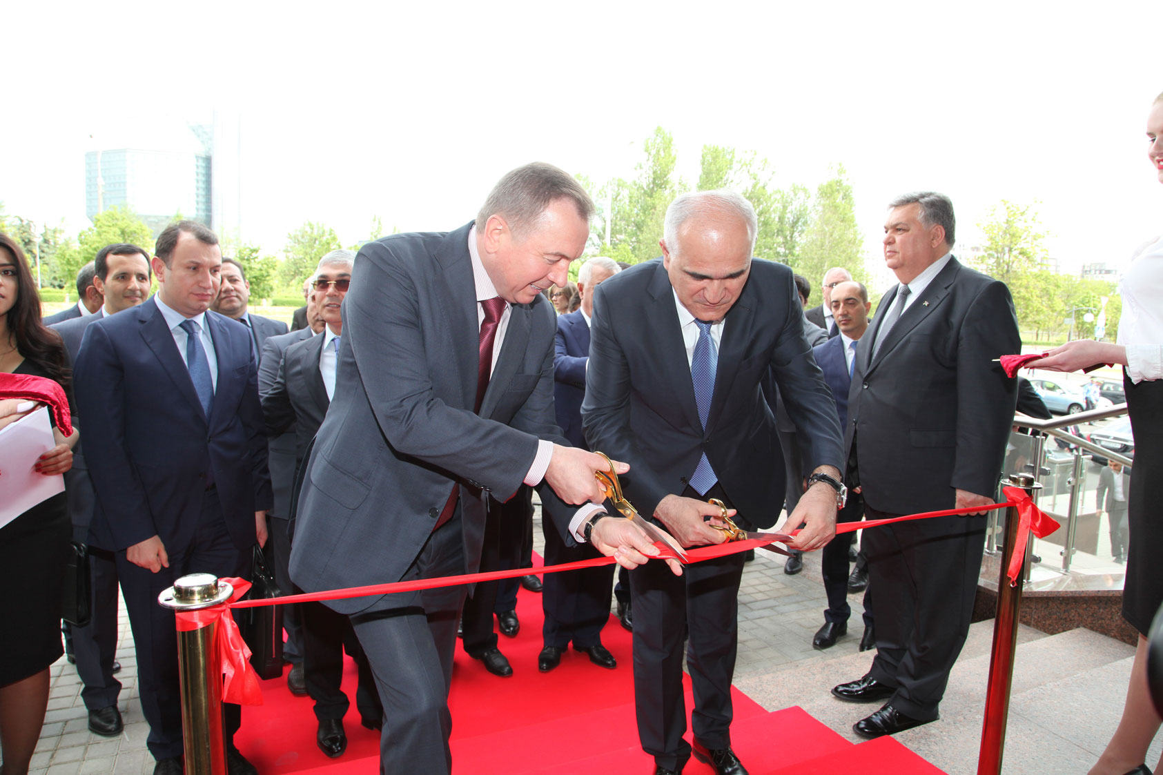 Открытие первого Торгового дома Азербайджана